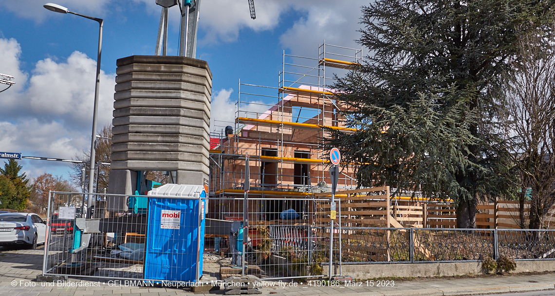 15.03.2023 - Mehrfamilienhaus in der Niederalmstraße 16 in Neuperlach